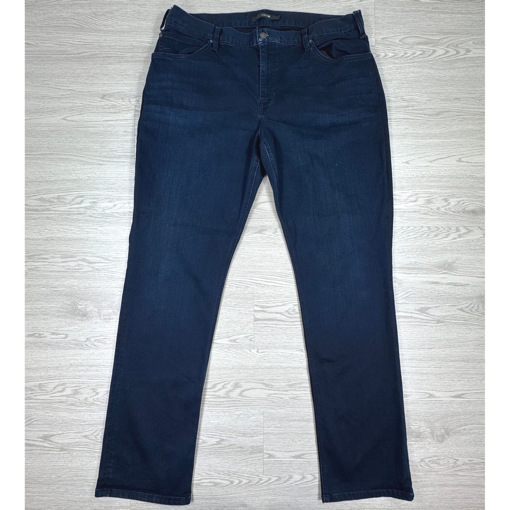 Joe's Jeans Men's Savile Row Straight Fit Slim Leg Ledger Dark Wash Blue Size 42